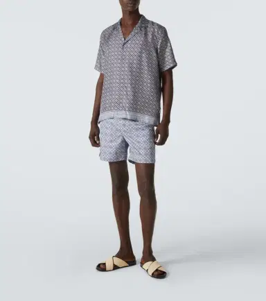 Orlebar Brown Maitan printed silk blowing shirt | Thumbnail 2 Orlebar Brown Maitan printed silk blowing shirt | Thumbnail 2