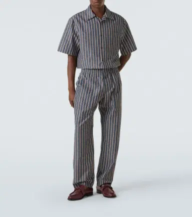 Bottega Veneta Striped bowling shirt | Thumbnail 4 Bottega Veneta Striped bowling shirt | Thumbnail 4
