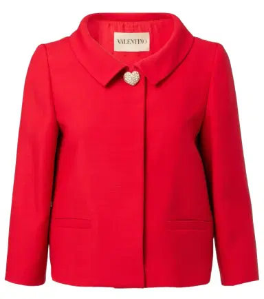 Valentino Crepe Couture embellished blazer | Thumbnail 1 Valentino Crepe Couture embellished blazer | Thumbnail 1