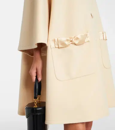 Valentino Bow-detail wool and cashmere coat | Thumbnail 6 Valentino Bow-detail wool and cashmere coat | Thumbnail 6