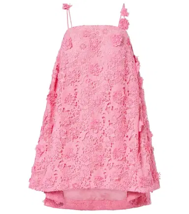 Leo Lin Fifi floral lace minidress | Thumbnail 1 Leo Lin Fifi floral lace minidress | Thumbnail 1