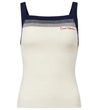 Valentino Chez virgin wool tank top | Thumbnail 1 Valentino Chez virgin wool tank top | Thumbnail 1