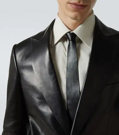 Tom Ford Single-breasted leather blazer | Thumbnail 6 Tom Ford Single-breasted leather blazer | Thumbnail 6