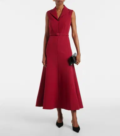 Roland Mouret Crêpe midi dress | Thumbnail 2 Roland Mouret Crêpe midi dress | Thumbnail 2