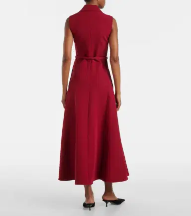 Roland Mouret Crêpe midi dress | Thumbnail 3 Roland Mouret Crêpe midi dress | Thumbnail 3