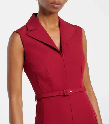 Roland Mouret Crêpe midi dress | Thumbnail 4 Roland Mouret Crêpe midi dress | Thumbnail 4