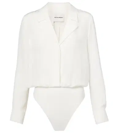 Roland Mouret Silk bodysuit | Thumbnail 1 Roland Mouret Silk bodysuit | Thumbnail 1