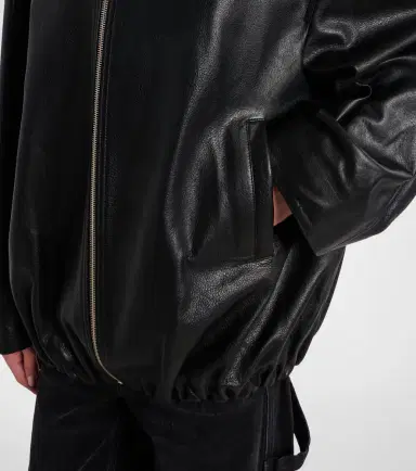 Nour Hammour Elisse leather jacket | Thumbnail 5 Nour Hammour Elisse leather jacket | Thumbnail 5