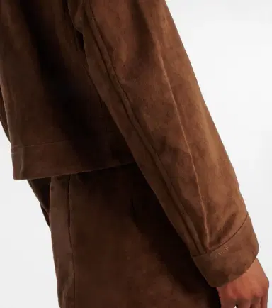 Nour Hammour Vanves suede jacket | Thumbnail 6 Nour Hammour Vanves suede jacket | Thumbnail 6
