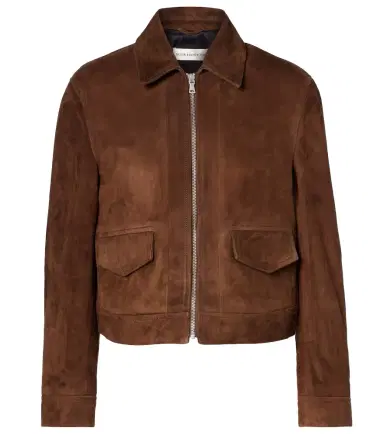 Nour Hammour Vanves suede jacket | Thumbnail 1 Nour Hammour Vanves suede jacket | Thumbnail 1