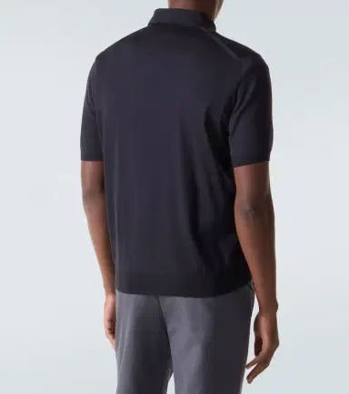 Prada Logo virgin wool polo shirt | Thumbnail 2 Prada Logo virgin wool polo shirt | Thumbnail 2