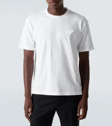 Prada Cotton jersey T-shirt | Thumbnail 4 Prada Cotton jersey T-shirt | Thumbnail 4