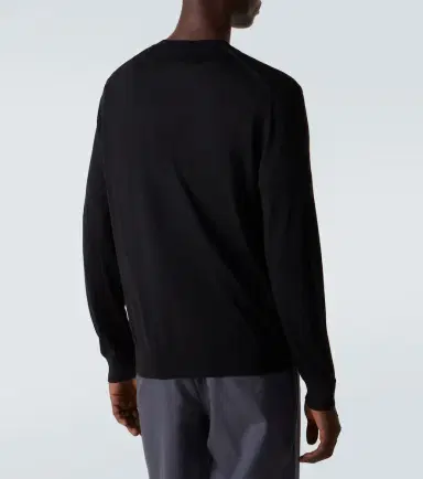 Prada Logo virgin wool sweater | Thumbnail 2 Prada Logo virgin wool sweater | Thumbnail 2