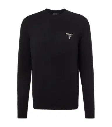 Prada Logo cashmere sweater | Thumbnail 1 Prada Logo cashmere sweater | Thumbnail 1