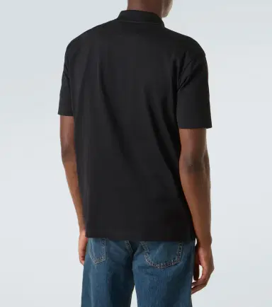 Prada Re-Nylon-trimmed cotton piqué polo shirt | Thumbnail 2 Prada Re-Nylon-trimmed cotton piqué polo shirt | Thumbnail 2