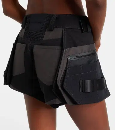 Mugler Belted low-rise cotton cargo shorts | Thumbnail 5 Mugler Belted low-rise cotton cargo shorts | Thumbnail 5