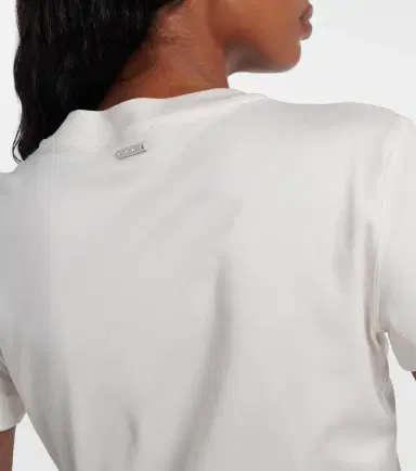 Mugler Embellished cotton jersey T-shirt | Thumbnail 4 Mugler Embellished cotton jersey T-shirt | Thumbnail 4
