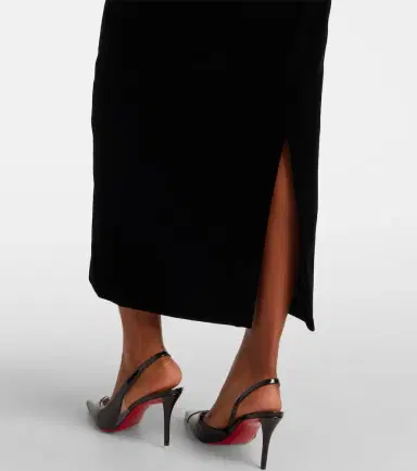 Mugler Velvet bustier dress | Thumbnail 5 Mugler Velvet bustier dress | Thumbnail 5