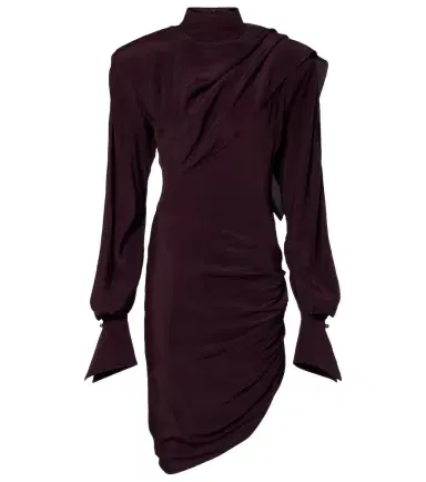 Mugler Draped asymmetric minidress | Thumbnail 1 Mugler Draped asymmetric minidress | Thumbnail 1