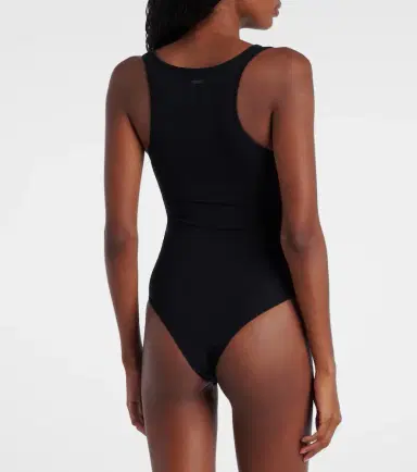 Mugler Embellished cotton-blend bodysuit | Thumbnail 2 Mugler Embellished cotton-blend bodysuit | Thumbnail 2