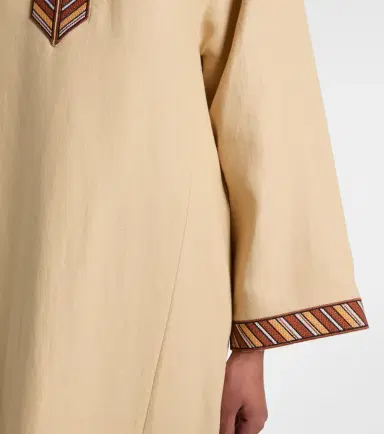 Loro Piana Tilde cotton kaftan | Thumbnail 4 Loro Piana Tilde cotton kaftan | Thumbnail 4