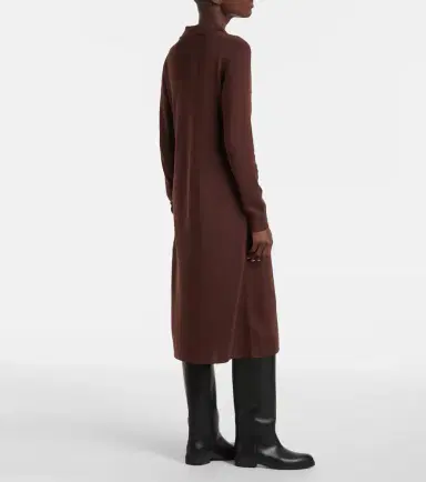 Loro Piana Lyskamm knitted silk polo dress | Thumbnail 2 Loro Piana Lyskamm knitted silk polo dress | Thumbnail 2