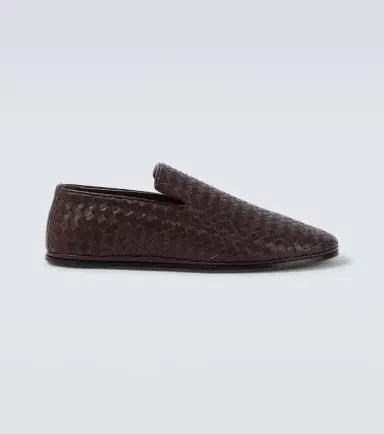 Bottega Veneta Sunday Intrecciato leather slip-on shoes | Thumbnail 3 Bottega Veneta Sunday Intrecciato leather slip-on shoes | Thumbnail 3