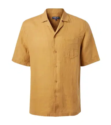 Frescobol Carioca Angelo linen bowling shirt | Thumbnail 1 Frescobol Carioca Angelo linen bowling shirt | Thumbnail 1