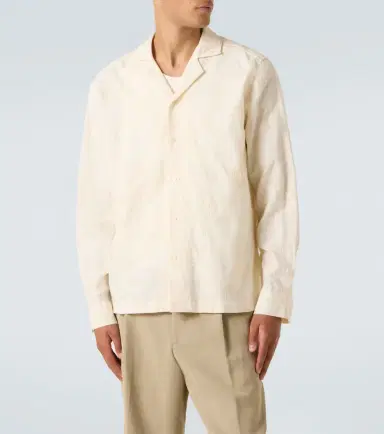 Frescobol Carioca Safra jacquard cotton-blend shirt | Thumbnail 4 Frescobol Carioca Safra jacquard cotton-blend shirt | Thumbnail 4
