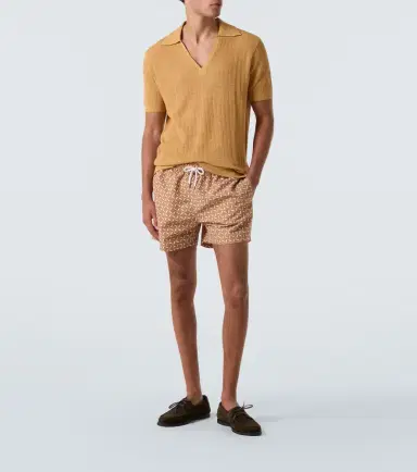 Frescobol Carioca Joaquim cotton-blend polo shirt | Thumbnail 2 Frescobol Carioca Joaquim cotton-blend polo shirt | Thumbnail 2
