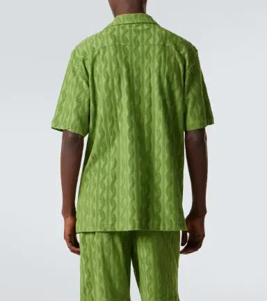 Frescobol Carioca Roberto cotton, silk, and linen terry shirt | Thumbnail 5 Frescobol Carioca Roberto cotton, silk, and linen terry shirt | Thumbnail 5