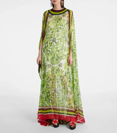 Dolce & Gabbana Printed silk maxi dress | Thumbnail 3 Dolce & Gabbana Printed silk maxi dress | Thumbnail 3