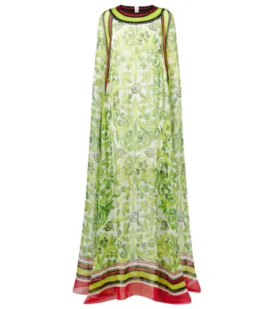Dolce & Gabbana Printed silk maxi dress | Thumbnail 1 Dolce & Gabbana Printed silk maxi dress | Thumbnail 1