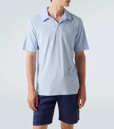 Frescobol Carioca Faustino cotton-blend terry polo shirt | Thumbnail 2 Frescobol Carioca Faustino cotton-blend terry polo shirt | Thumbnail 2