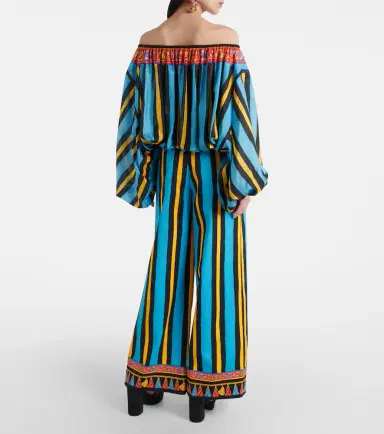 Dolce & Gabbana Patterned silk top | Thumbnail 4 Dolce & Gabbana Patterned silk top | Thumbnail 4