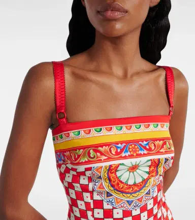 Dolce & Gabbana Taormina printed silk-blend minidress | Thumbnail 3 Dolce & Gabbana Taormina printed silk-blend minidress | Thumbnail 3