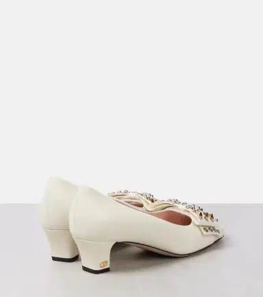 Valentino Garavani Bowow 45 studded leather pumps | Thumbnail 2 Valentino Garavani Bowow 45 studded leather pumps | Thumbnail 2
