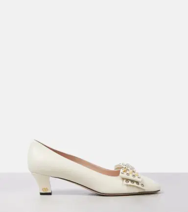 Valentino Garavani Bowow 45 studded leather pumps | Thumbnail 4 Valentino Garavani Bowow 45 studded leather pumps | Thumbnail 4