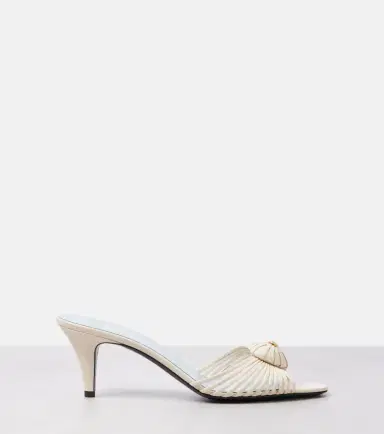 Valentino Garavani Royal VLogo 65 leather mules | Thumbnail 2 Valentino Garavani Royal VLogo 65 leather mules | Thumbnail 2