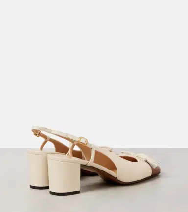 Valentino Garavani Valet du Roi leather slingback pumps | Thumbnail 2 Valentino Garavani Valet du Roi leather slingback pumps | Thumbnail 2