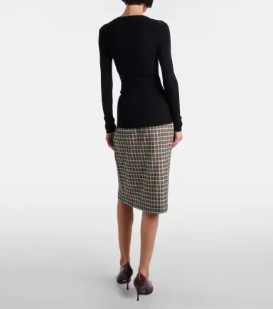 Prada Wool and silk-blend sweater | Thumbnail 3 Prada Wool and silk-blend sweater | Thumbnail 3