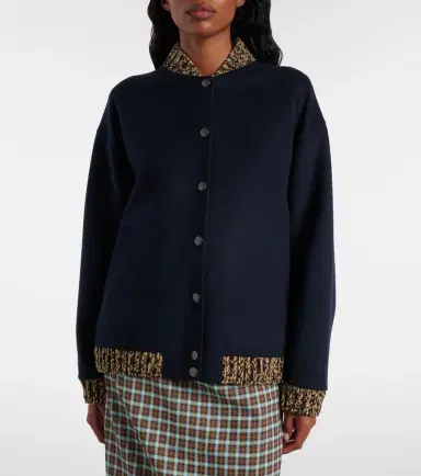 Prada Wool and cashmere cardigan | Thumbnail 4 Prada Wool and cashmere cardigan | Thumbnail 4