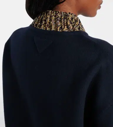 Prada Wool and cashmere cardigan | Thumbnail 6 Prada Wool and cashmere cardigan | Thumbnail 6