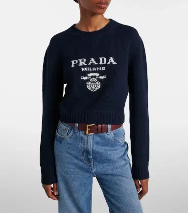 Prada Wool and cashmere sweater | Thumbnail 2 Prada Wool and cashmere sweater | Thumbnail 2