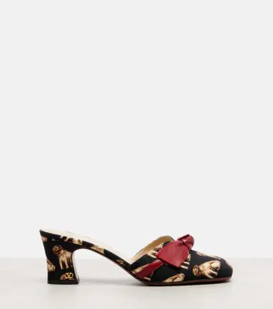 Valentino Garavani Knotty 60 printed leather mules | Thumbnail 2 Valentino Garavani Knotty 60 printed leather mules | Thumbnail 2