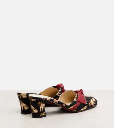 Valentino Garavani Knotty 60 printed leather mules | Thumbnail 4 Valentino Garavani Knotty 60 printed leather mules | Thumbnail 4