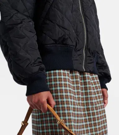 Prada Hooded quilted jacket | Thumbnail 4 Prada Hooded quilted jacket | Thumbnail 4