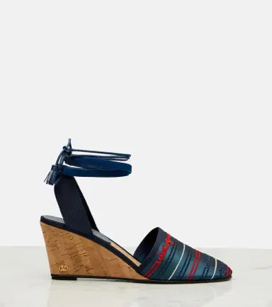 Valentino Garavani La Cruisette canvas espadrille wedges | Thumbnail 2 Valentino Garavani La Cruisette canvas espadrille wedges | Thumbnail 2