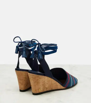 Valentino Garavani La Cruisette canvas espadrille wedges | Thumbnail 3 Valentino Garavani La Cruisette canvas espadrille wedges | Thumbnail 3