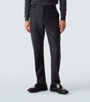 Tod's Virgin wool straight pants | Thumbnail 3 Tod's Virgin wool straight pants | Thumbnail 3